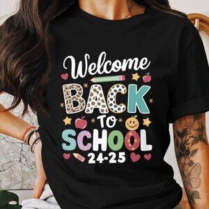 Welcome Back to School Shirt for Adults and Kids Fun First Day of School T-Shirt